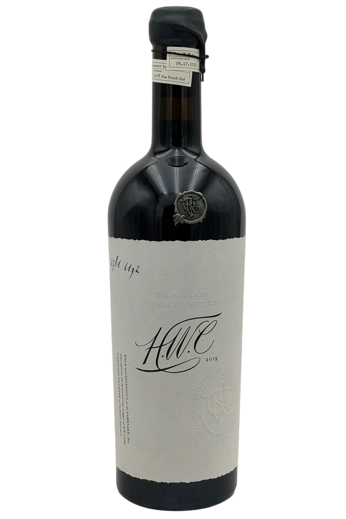 To Kalon Vineyard Co. 2019 HWC Cabernet Sauvignon