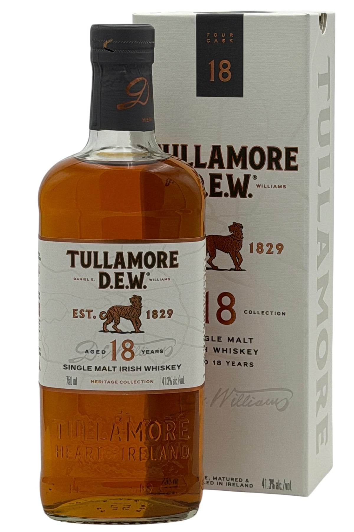 Tullamore Dew 18 Year Old Irish Whiskey