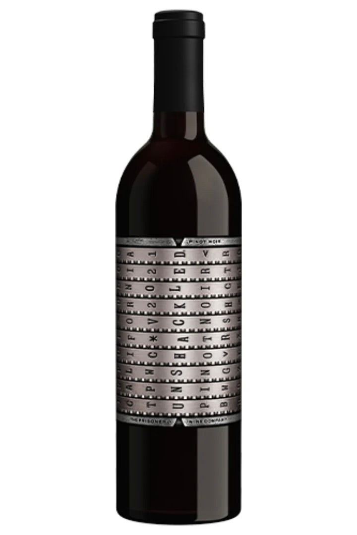 Unshackled 2021 Pinot Noir by The Prisoner Wine Company