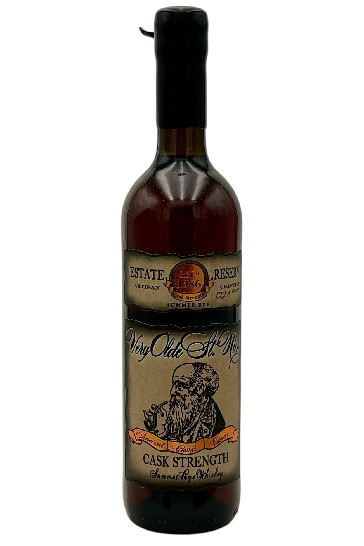Very Olde St Nick Cask Strength Summer Rye Whiskey 122.4 Proof