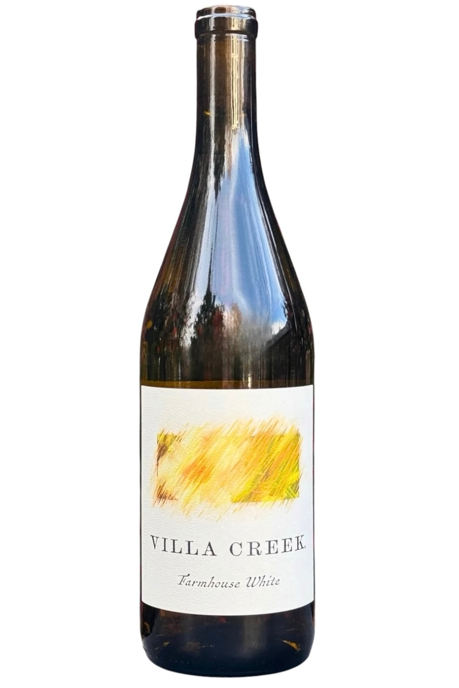 Villa Creek 2024 Farmhouse White Paso Robles Organic Biodynamic Picpoul Blanc Pinot Gris Falanghina Native Yeast Concrete Stainless Neutral Oak Partial Malolactic Demeter CCOF Regenerative Organic Certified 750ml