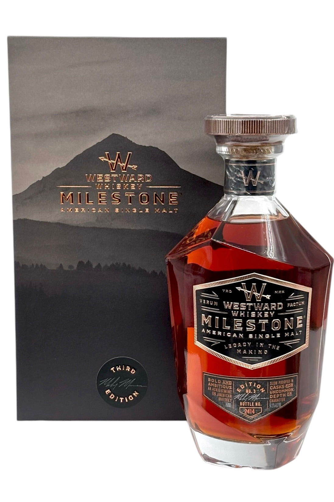 Westward "Milestone" American Single Malt Whiskey