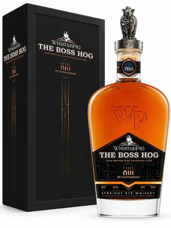 WhistlePig The Boss Hog XIII "The Golden Pharaoh" Single Barrel Straight Rye Whiskey 750m