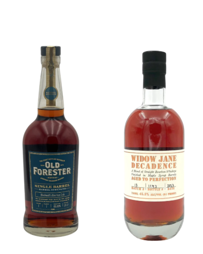 Blackwell's Widow Jane and Old Forester Bourbon Collection