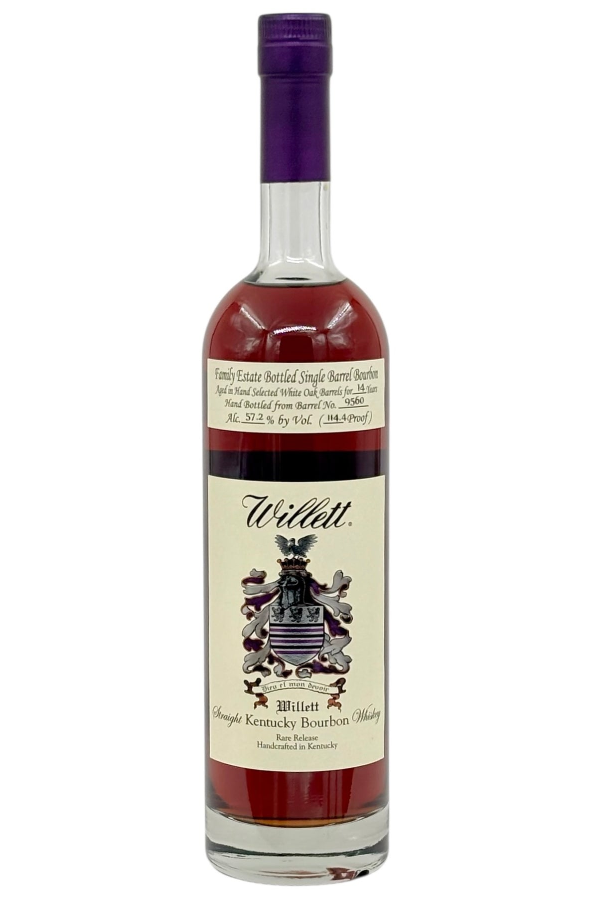 Willett Family Estate 14 Year Old "Shakedown Street" Bourbon Whiskey Cask #9560