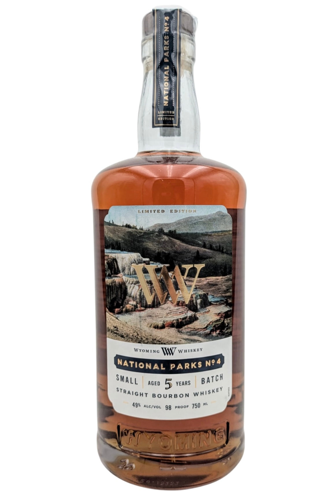 Wyoming National Parks Small Batch Whiskey