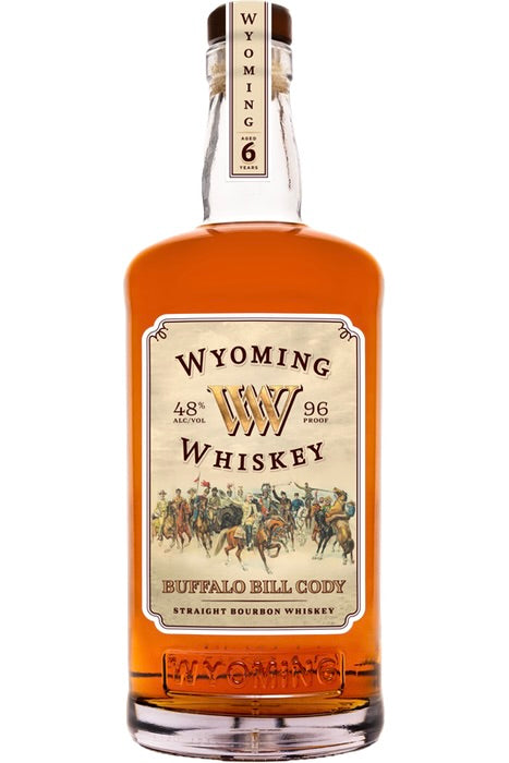 Wyoming Whiskey Buffalo Bill Cody 6 Years Old Bourbon Whiskey