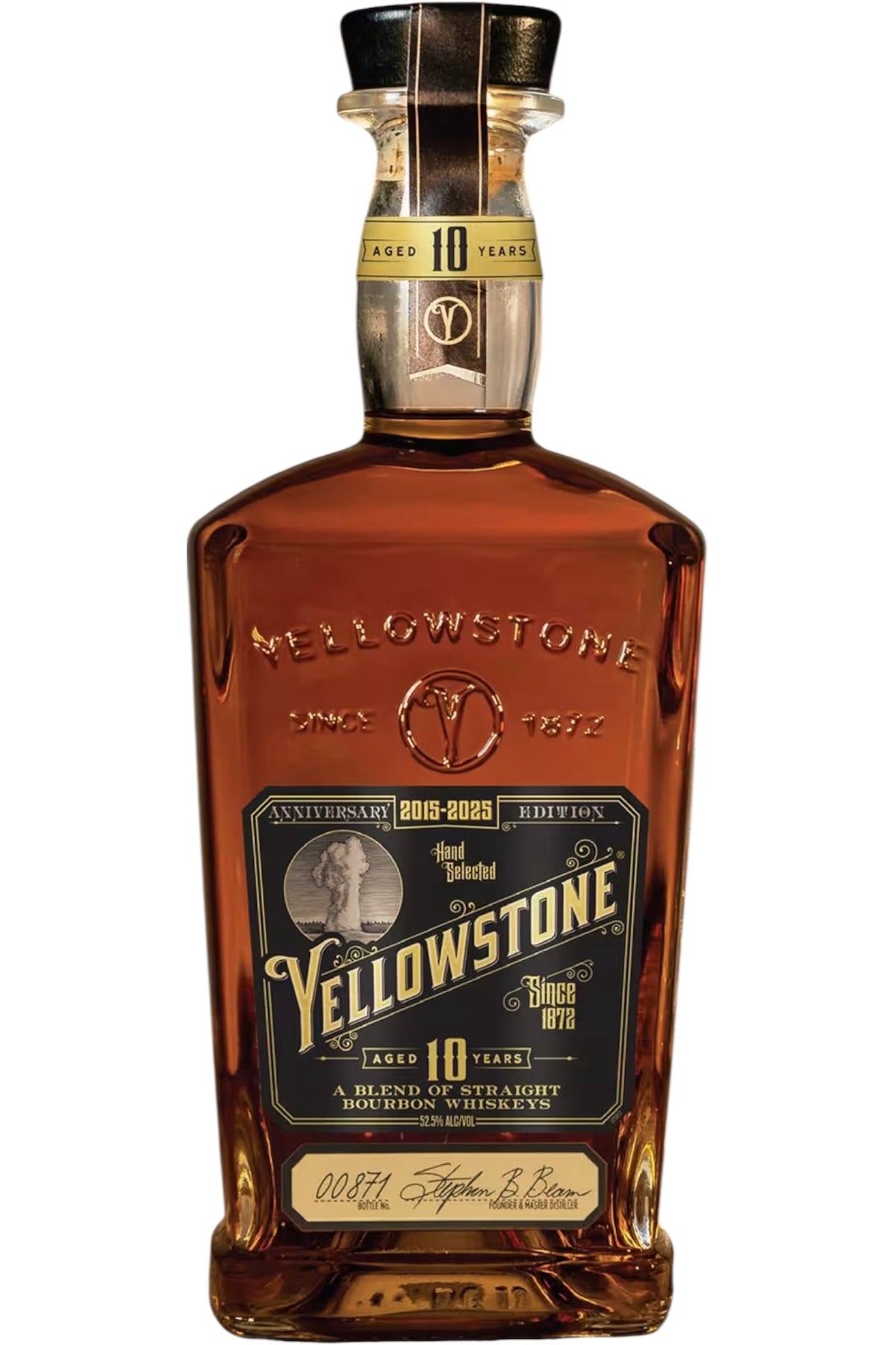 Yellowstone 2025 Limited Edition 10 Year Old Bourbon Whiskey