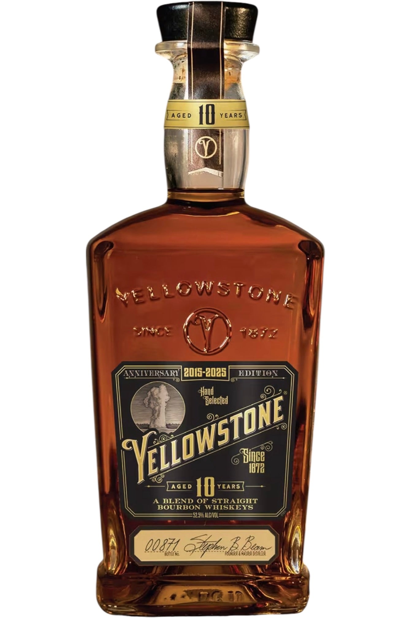 Yellowstone 2025 Limited Edition 10 Year Old Bourbon Whiskey