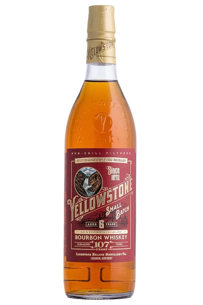 Yellowstone Small Batch 107 Proof 6 Year Kentucky Straight Bourbon Whiskey 750ml
