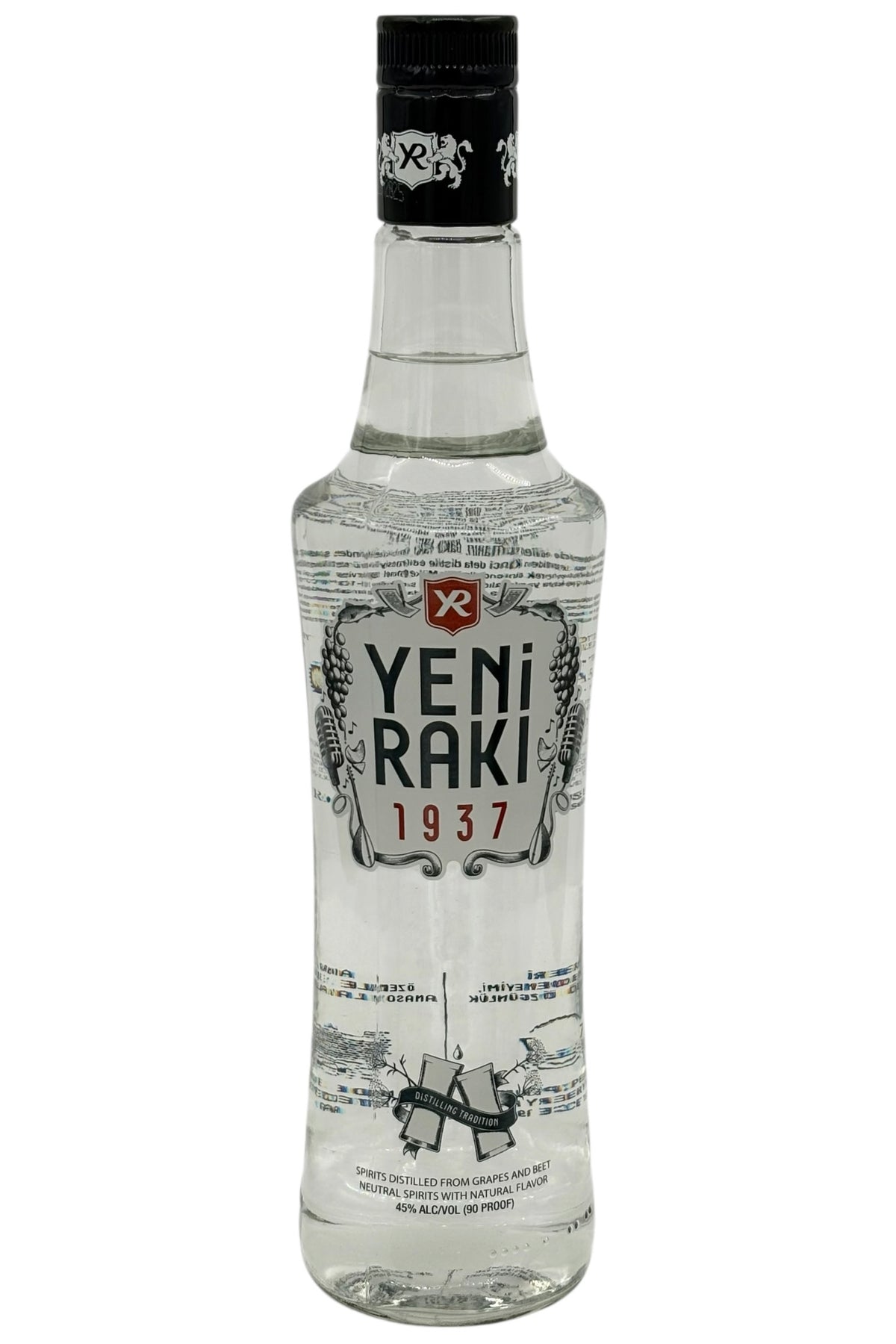 Yeni Rakı "1937" | Turkey's Original Anise Spirit | "Lion's Milk" | 45% ABV | 750ml