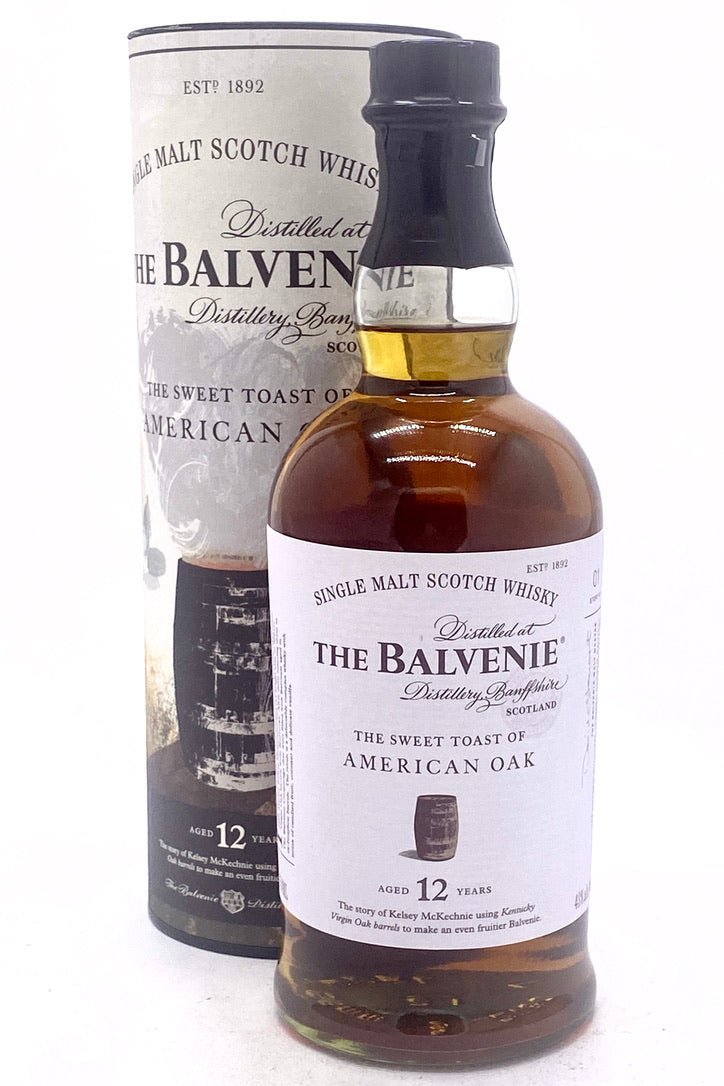 Balvenie Toasted American Oak 12 Year Old Scotch Whisky