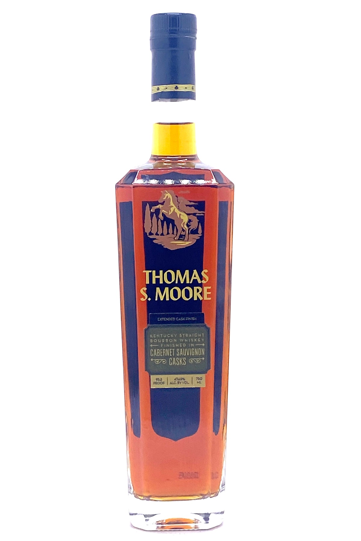 Thomas S. Moore Cabernet Sauvignon Cask Bourbon Whiskey