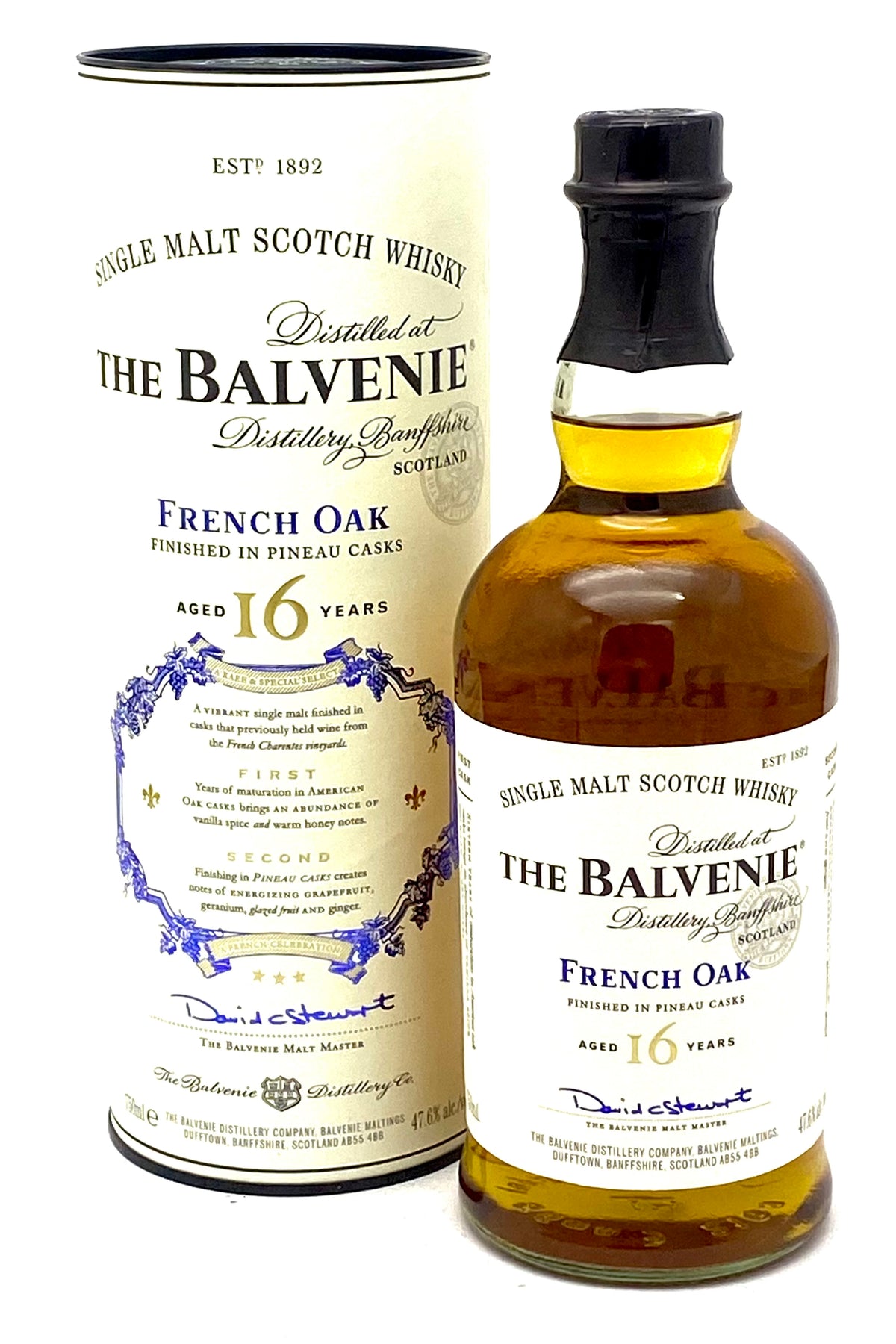 Balvenie 16 Year Old French Oak: Pineau des Charentes Single Malt Scotch Whisky