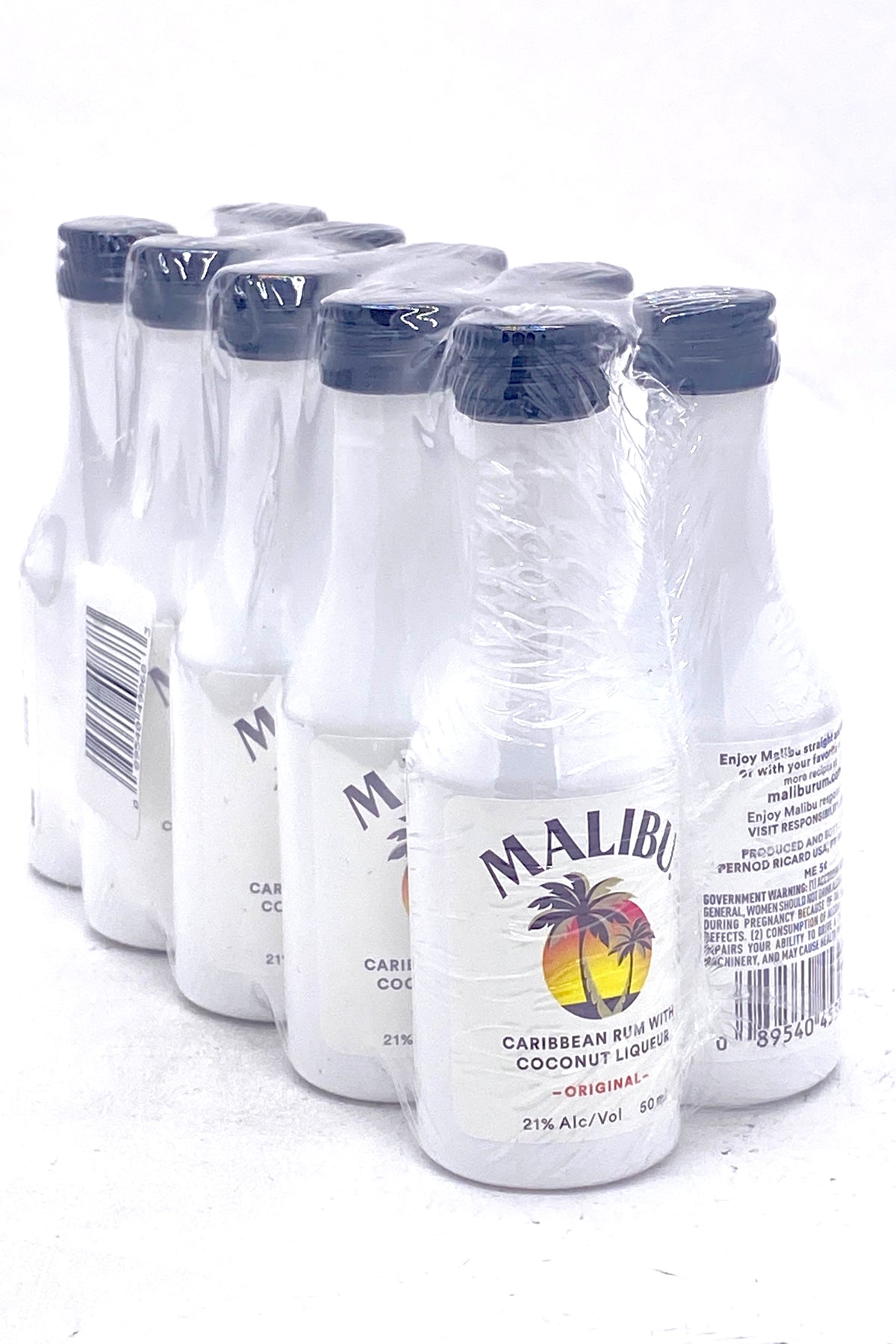 Malibu Coconut Rum 10 x 50 ml