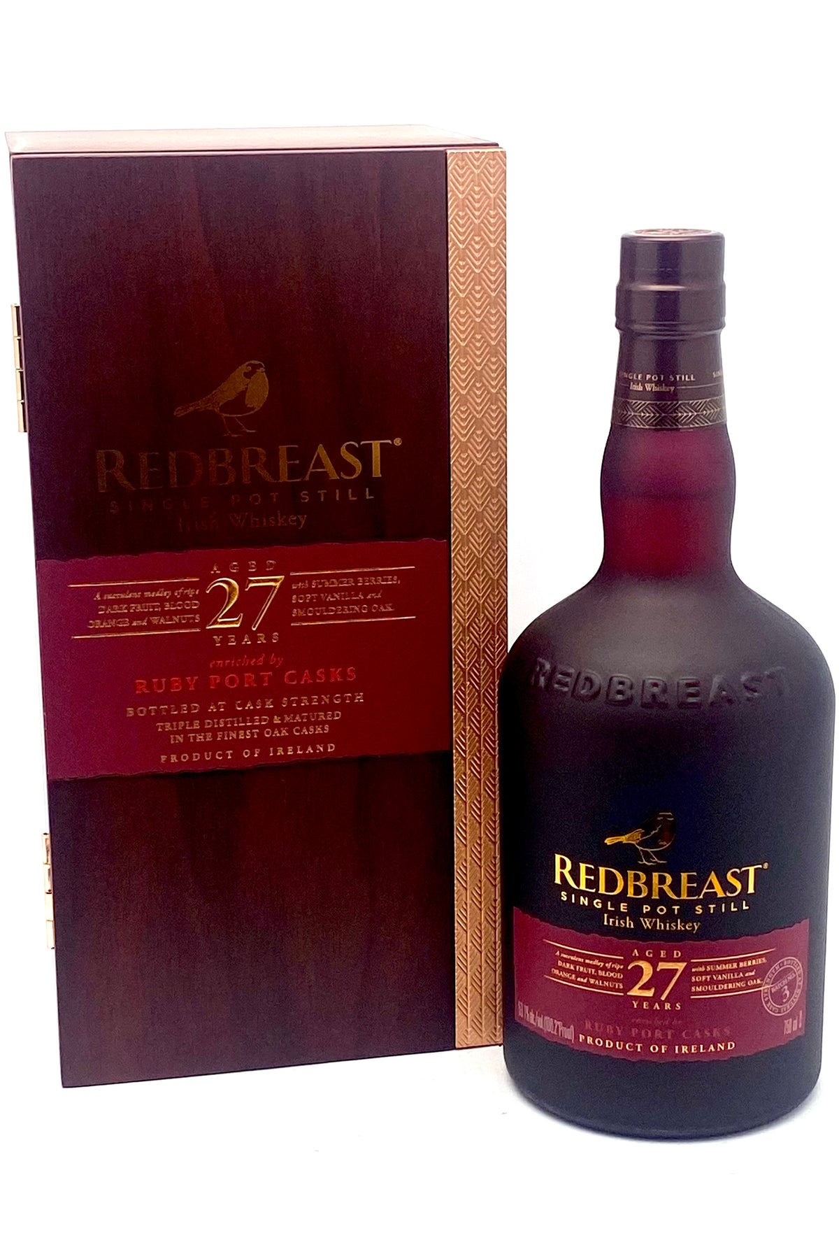 Redbreast 27 Year Old Ruby Port Cask Irish Whiskey
