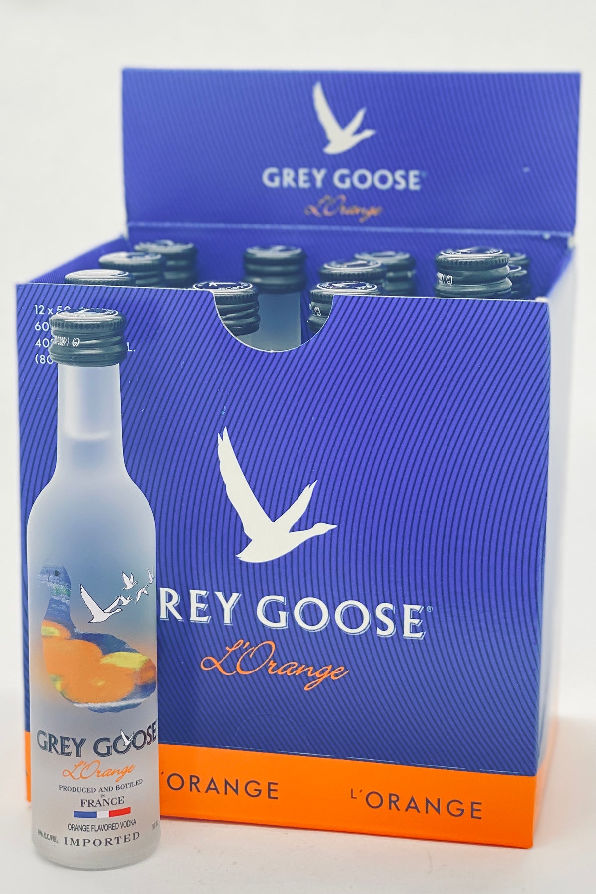 Grey Goose l&#39;Orange Vodka 12 x 50ml