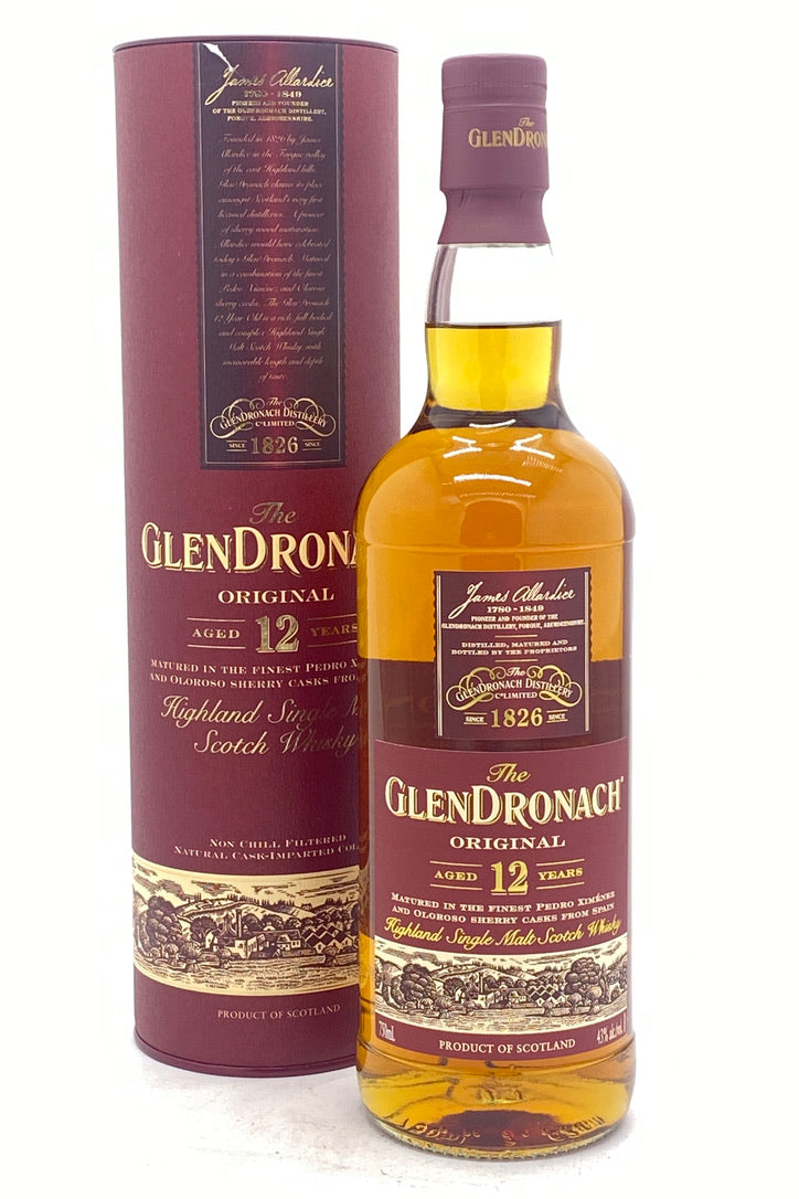 GlenDronach 12 Years Old Single Malt Scotch Whisky