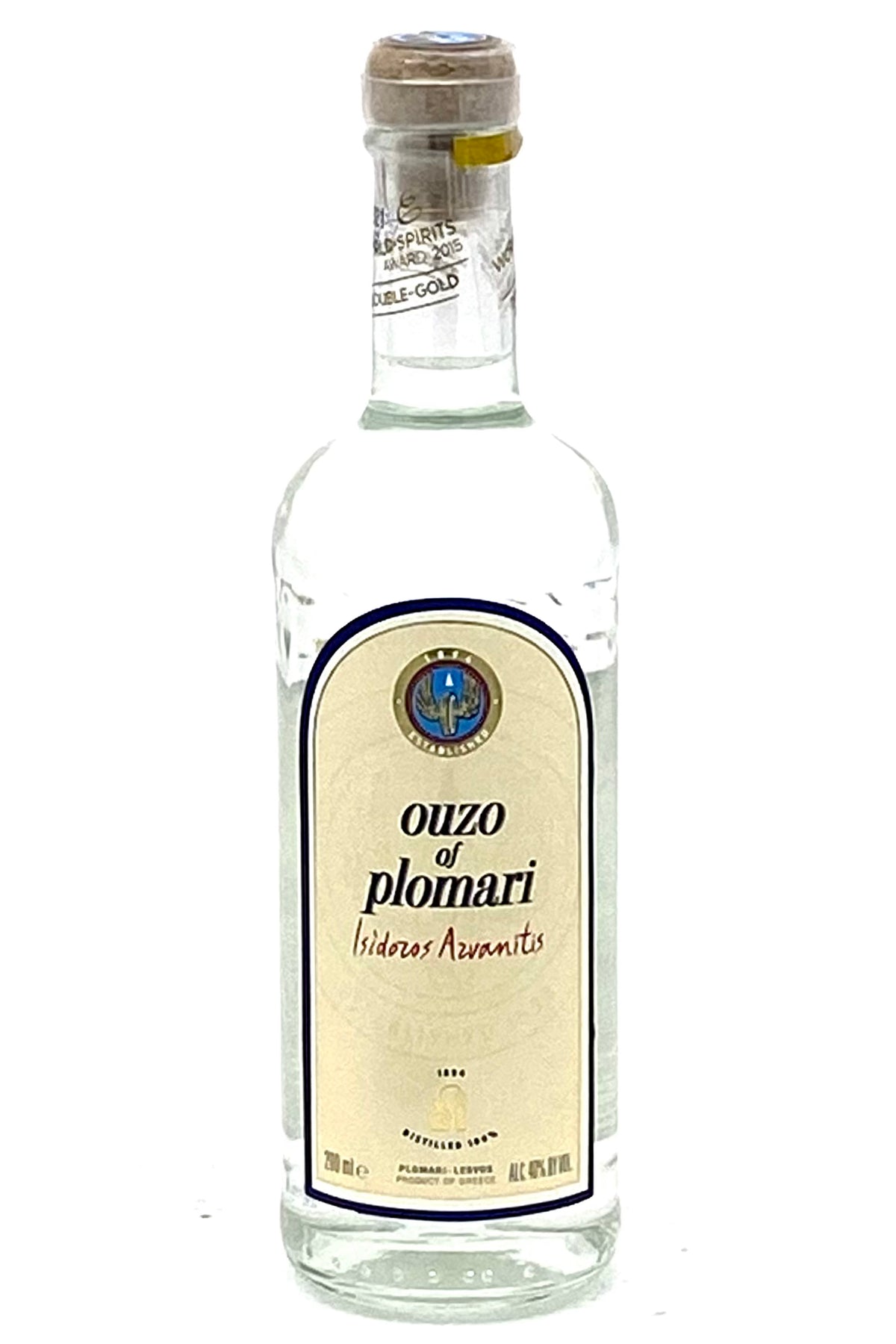 Ouzo of Plomari 1894 Isidoros Arvanitis 200 ml