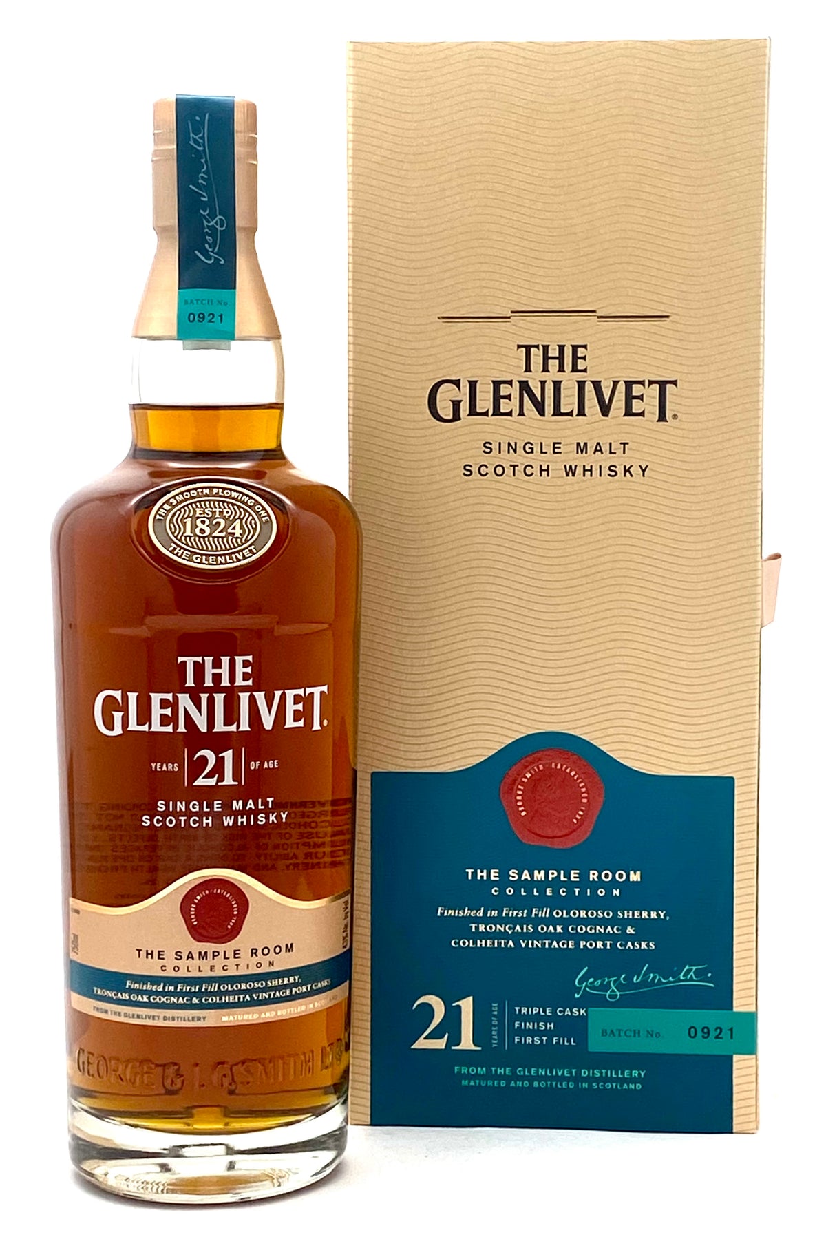 Glenlivet 21 Year Old The Sample Room Collection Scotch Whisky