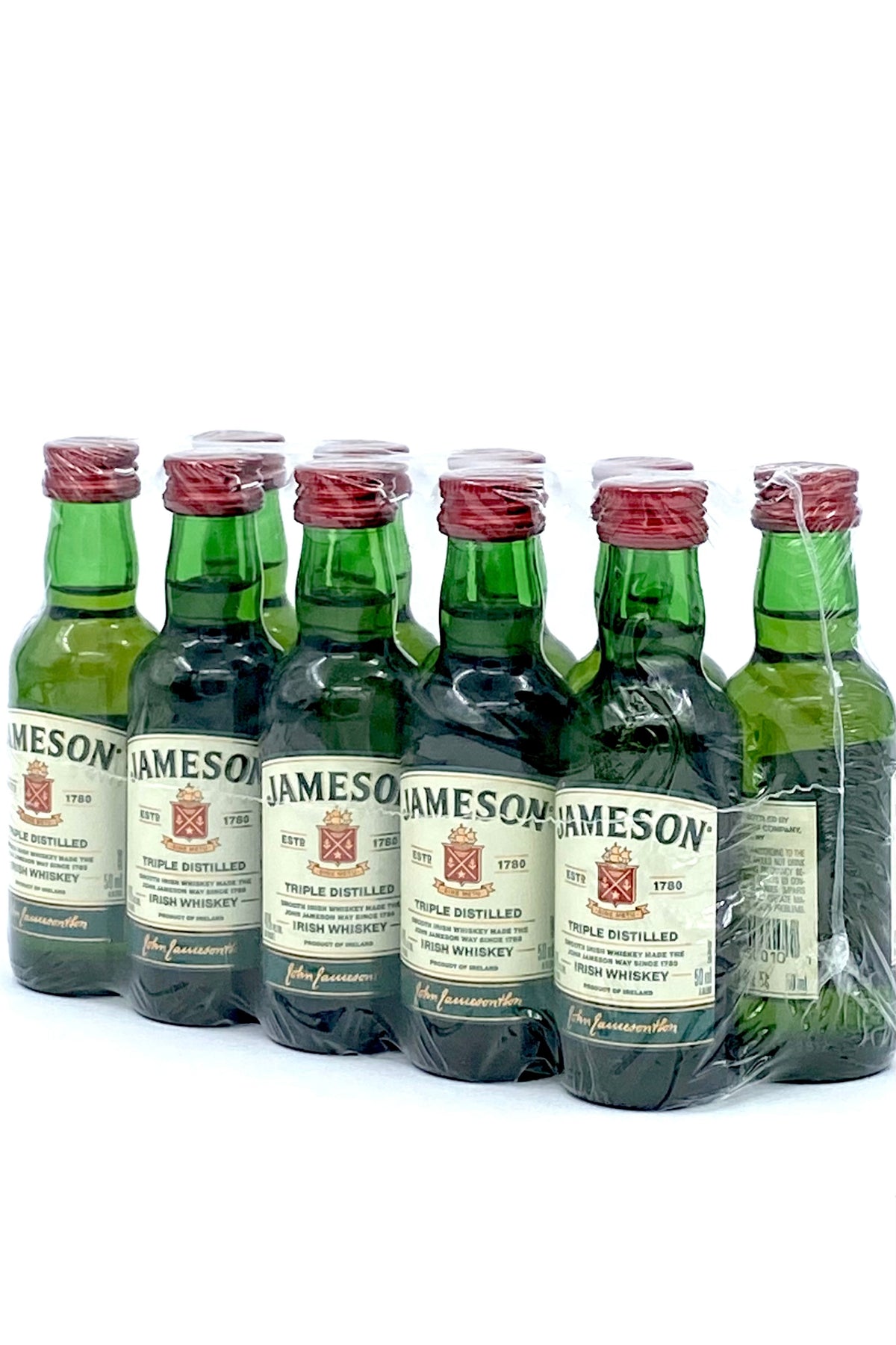 Jameson Irish Whiskey 10 x 50 ml