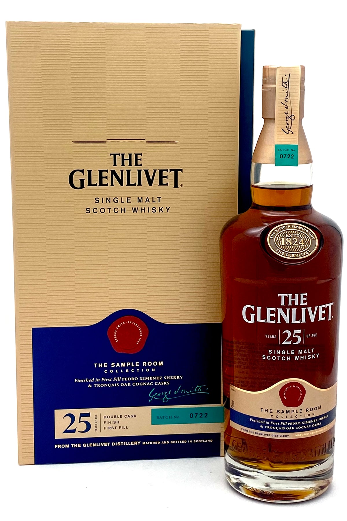 Glenlivet 25 Year Old The Sample Room Collection Single Malt Scotch Whisky