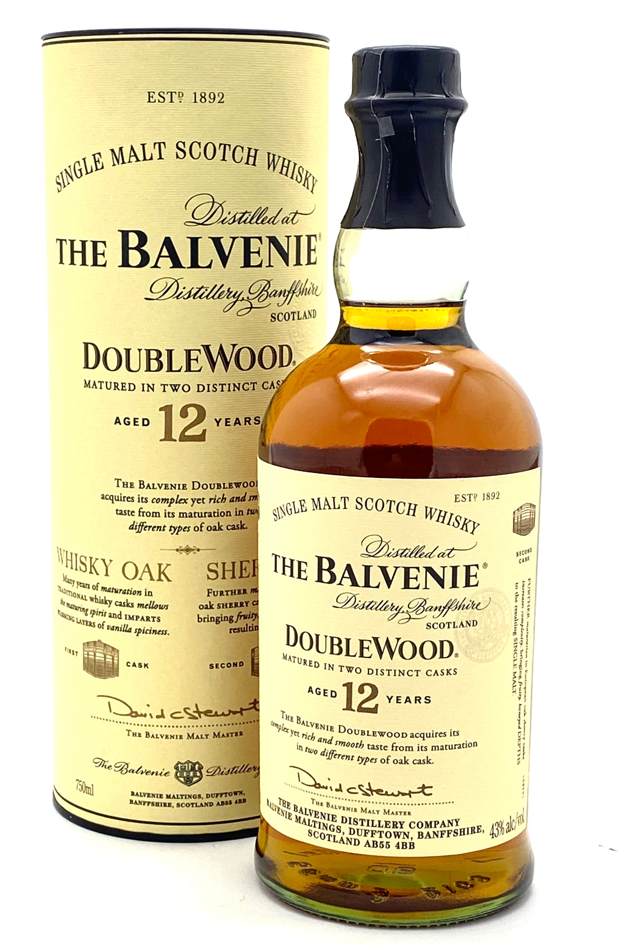 foragte Bloodstained Nu Balvenie Doublewood 12 Year Old Scotch Whisky - Blackwell's Wines & Spirits