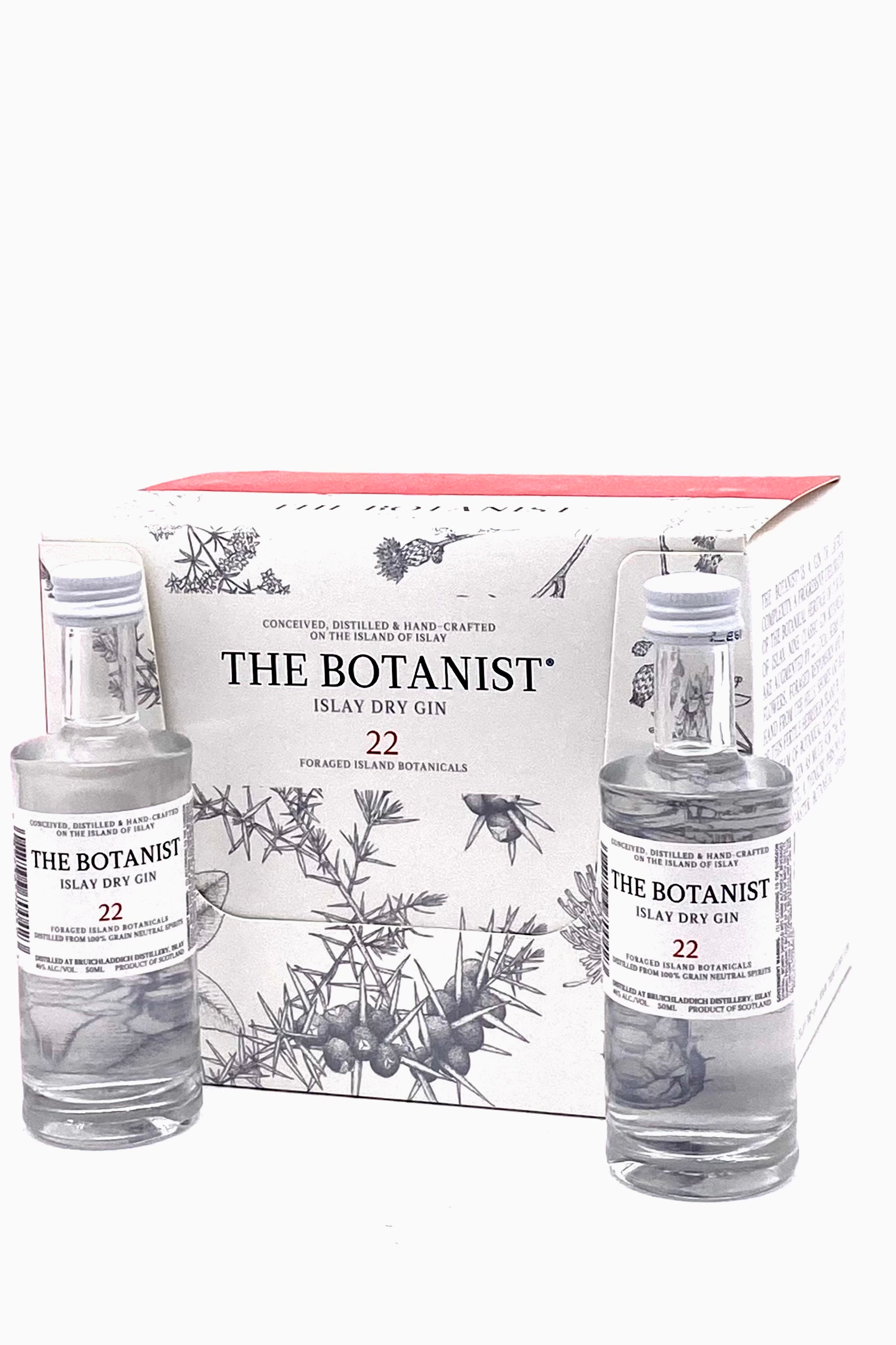 The 12 Buy Online x 50 Botanist ml Gin