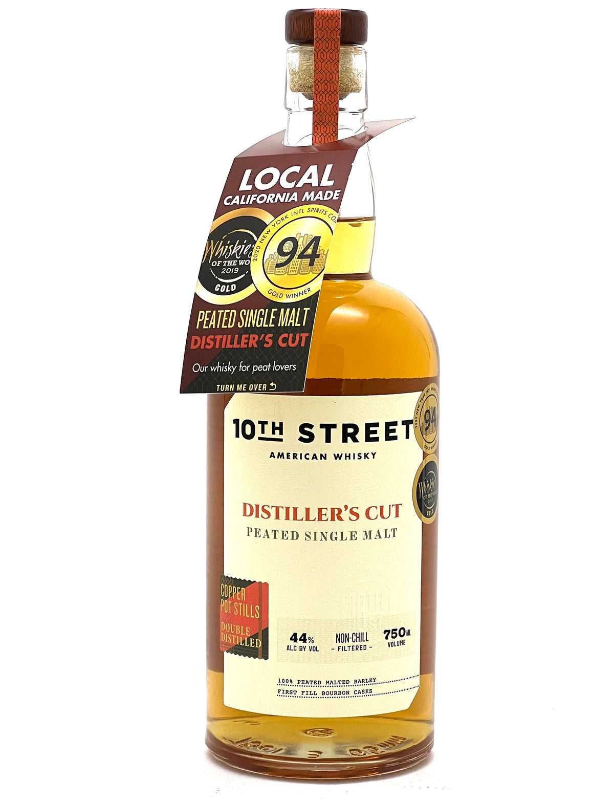 10th Street Peated Cask Strength Single Malt Whisky Distiller&#39;s Cut
