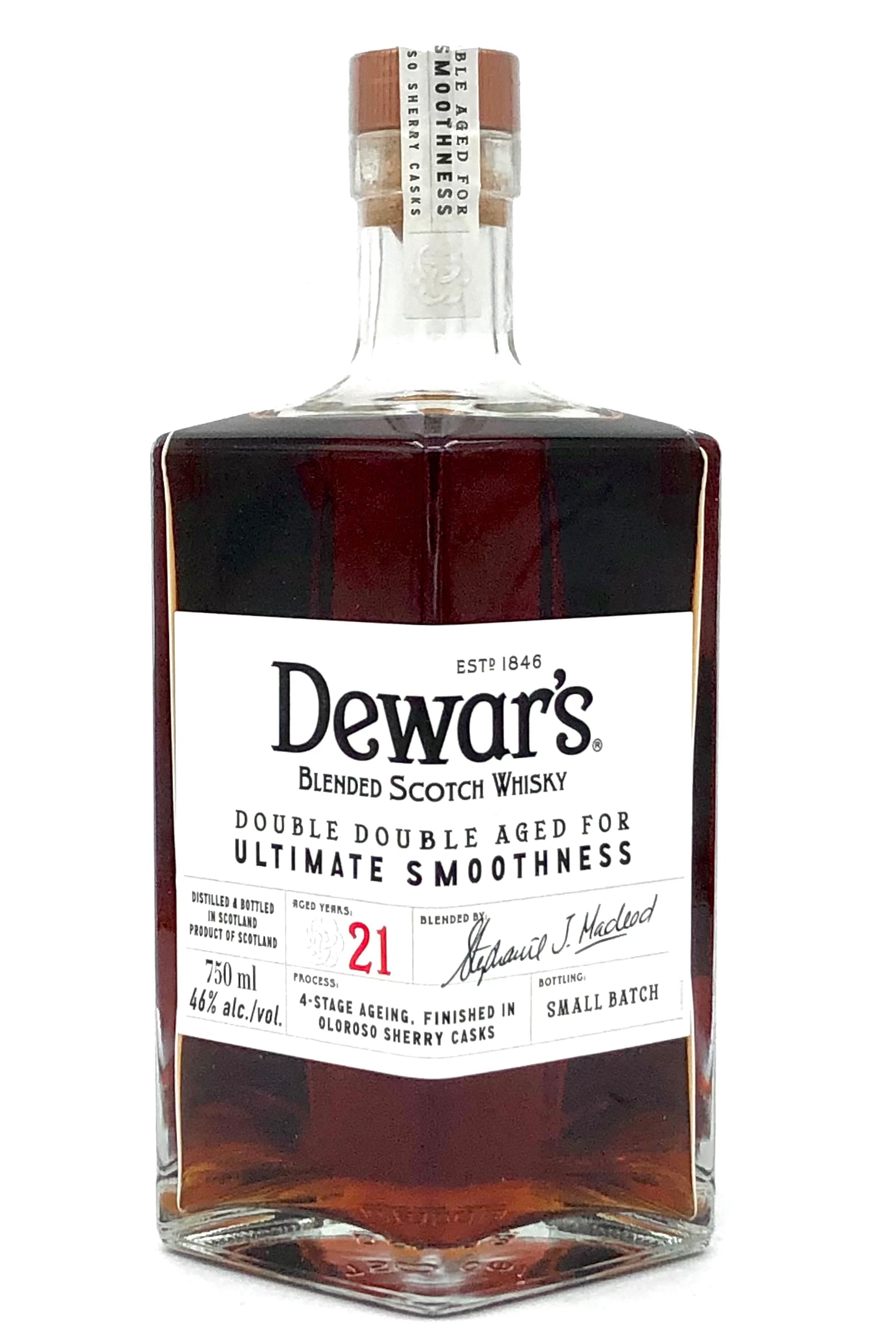 Dewar's Double Double 21 Year Scotch Whisky 750ml