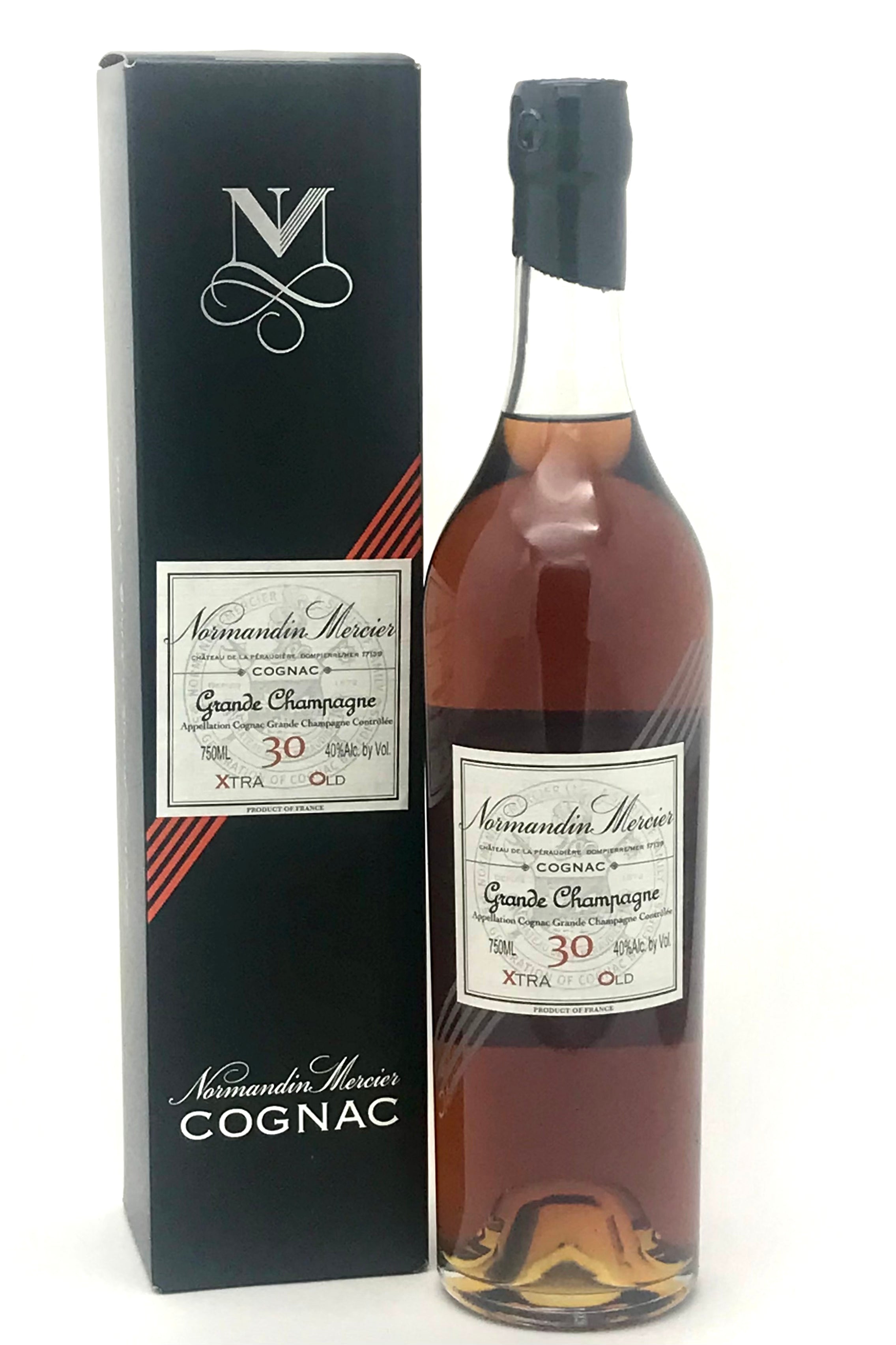 Normandin-Mercier Grande Champagne 30 Years Old XO Cognac, 750 mL, 40% ABV | Blackwell's Wines & Spirits