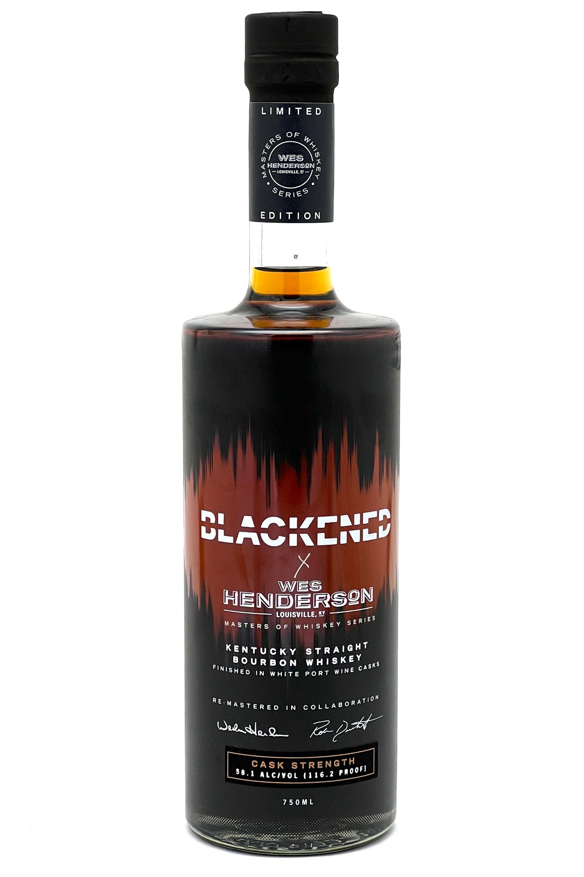 Blackened X Wes Henderson Master of Whiskey Series Bourbon Whiskey
