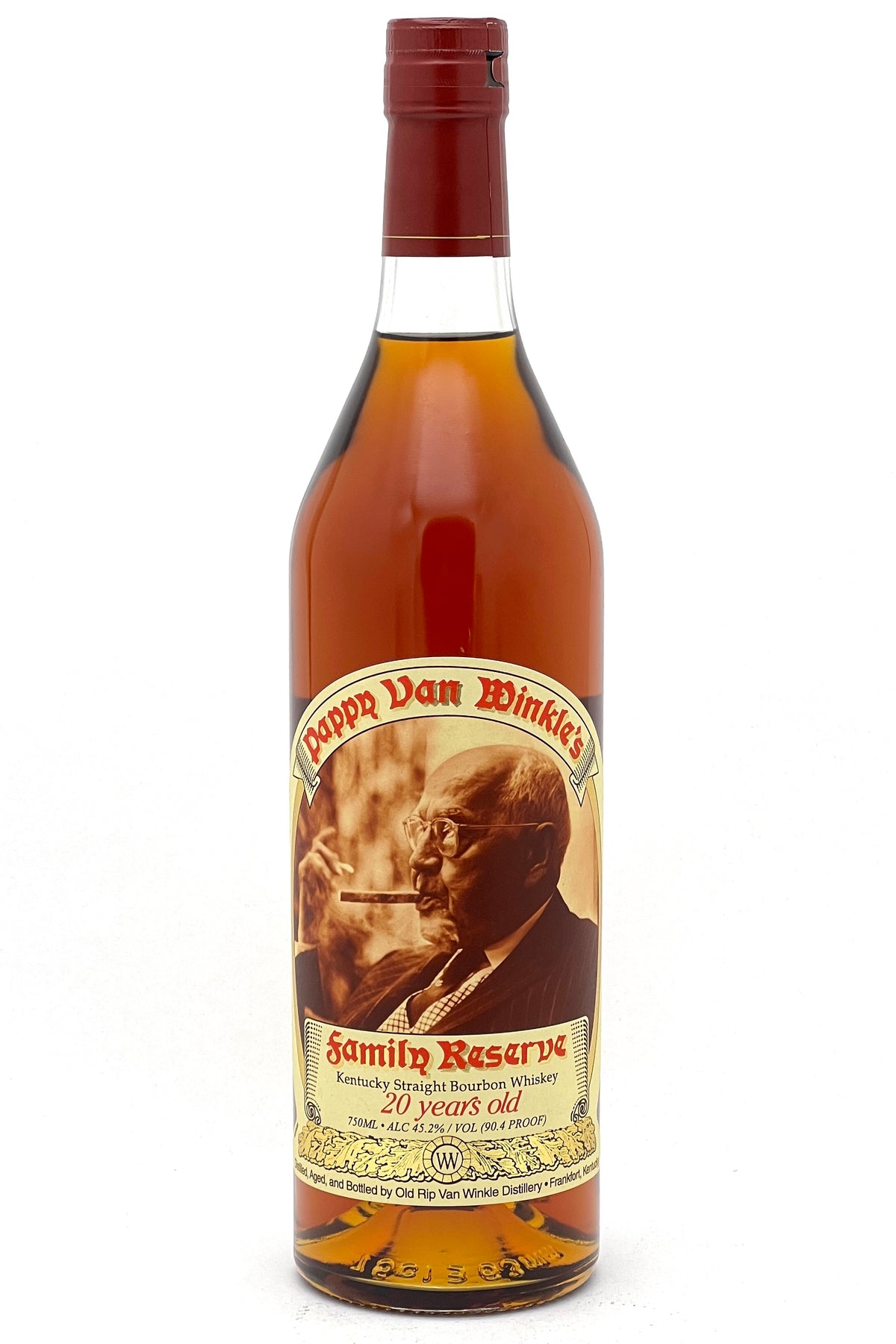 Pappy Van Winkle 20 Year Old Bourbon