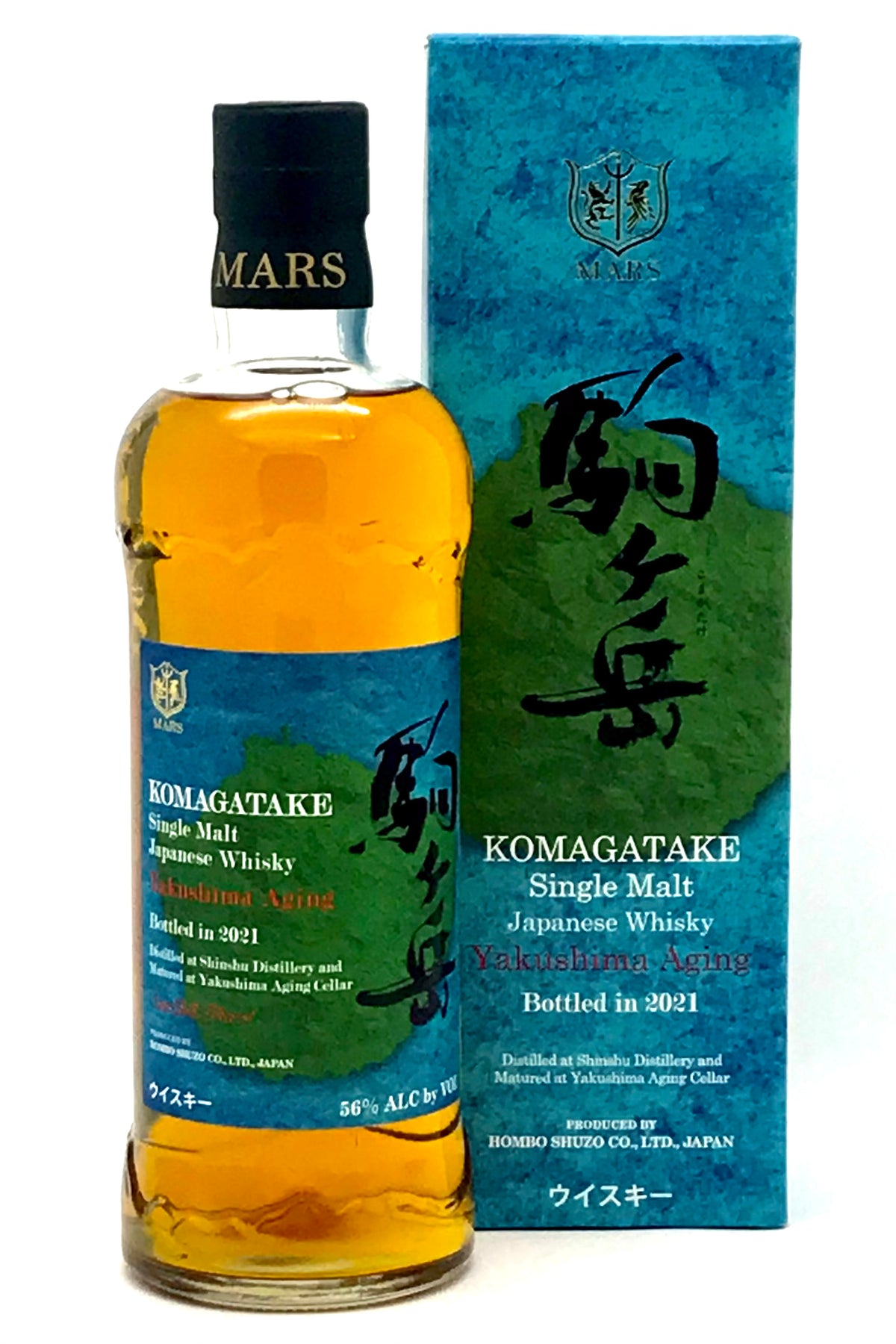 Mars Whisky Komagatake Yakushima Aging Vintage 2021 Single Malt Japanese Whisky