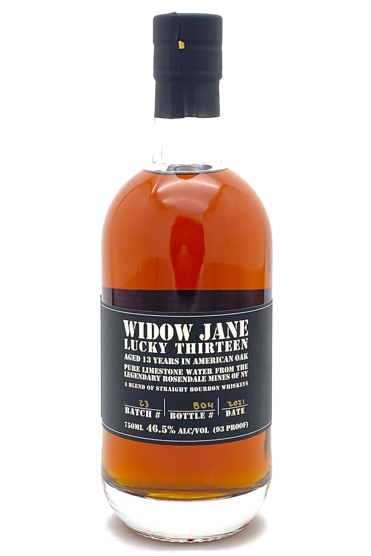 Widow Jane Lucky 13 Year Straight Bourbon Whiskey