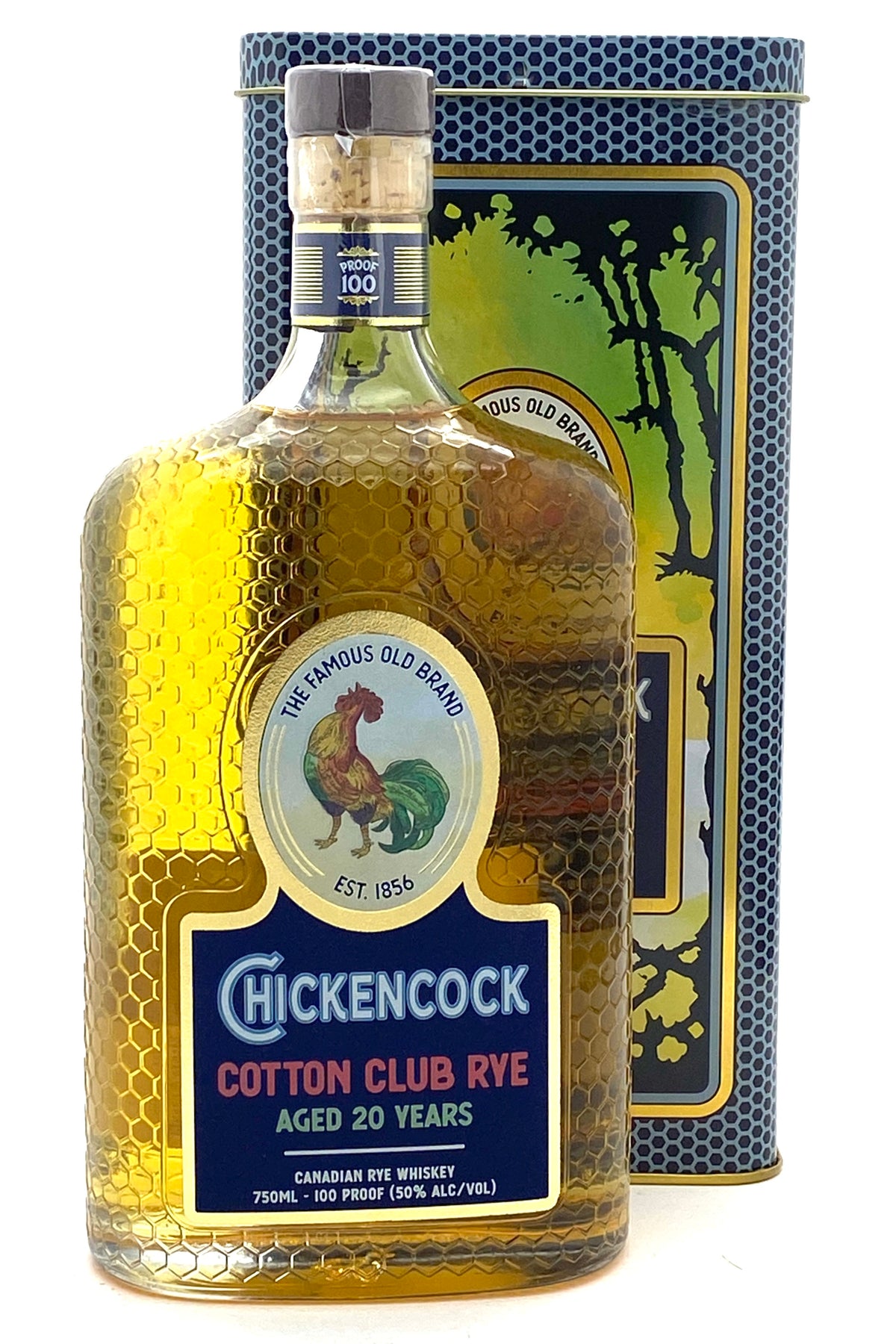 Chicken Cock Aged 20 Years Cotton Club Rye Whiskey