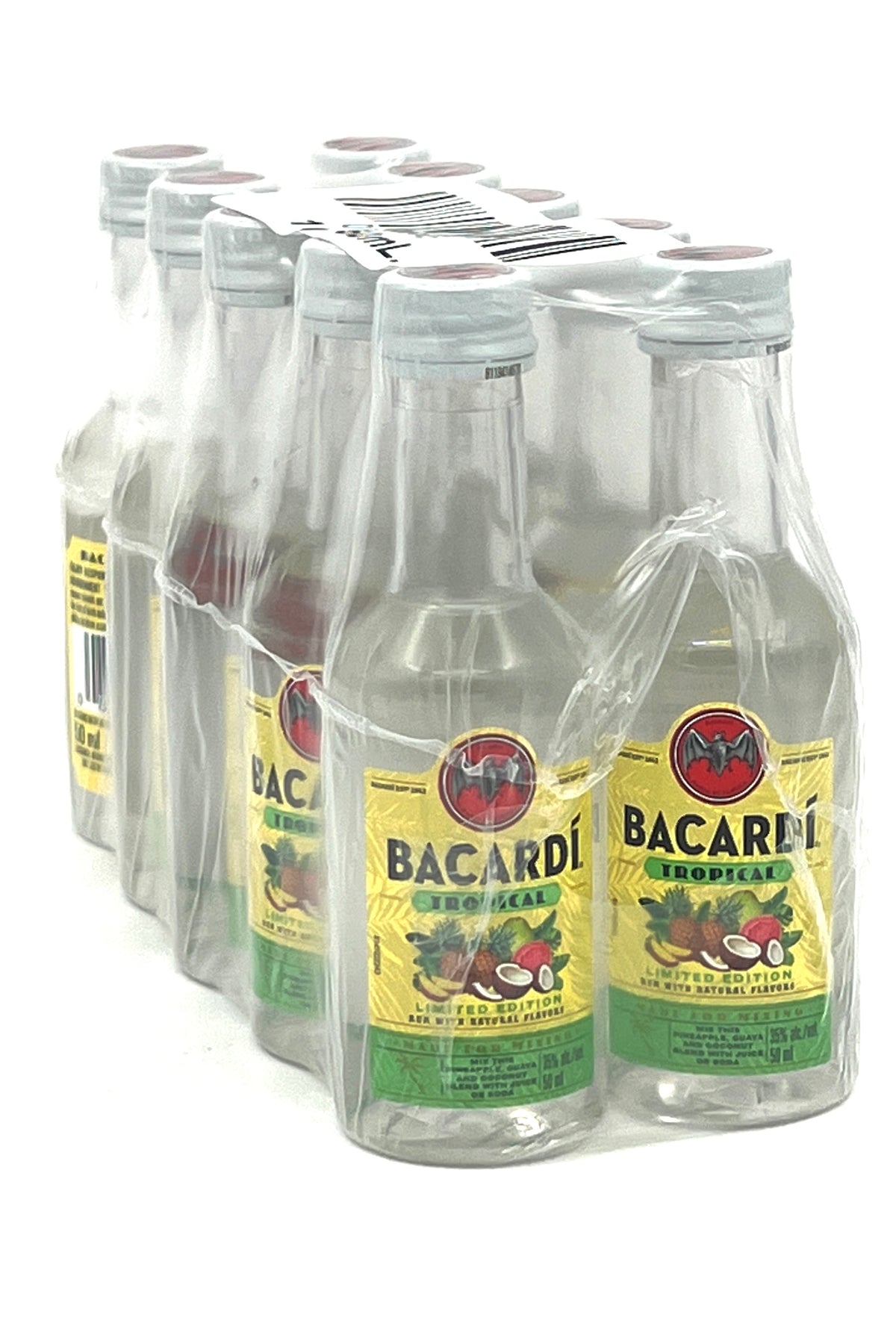 Bacardi Tropical-Flavored Rum Limited Edition 10 x 50 ml