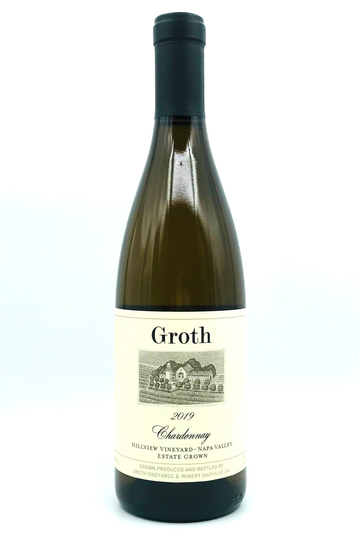 Groth 2019 Hillview Vineyard Estate Grown Chardonnay Napa Valley