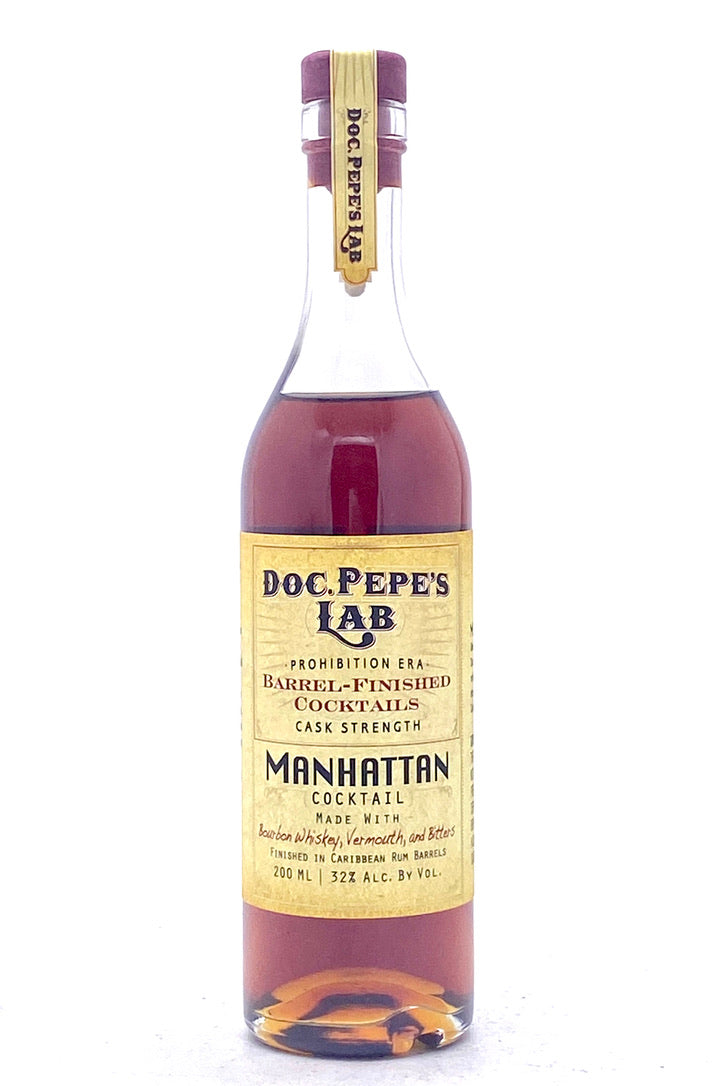 Doc Pepe&#39;s Manhattan with Bourbon Whiskey 200 ml