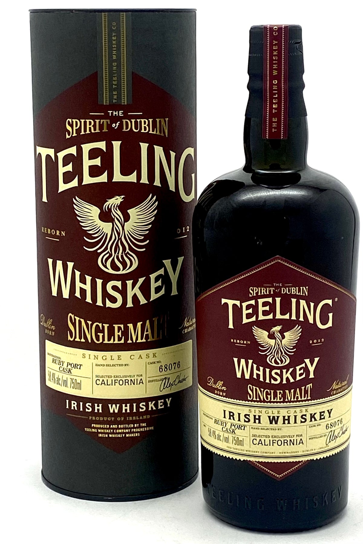 Teeling Ruby Port Cask Single Malt Irish Whiskey