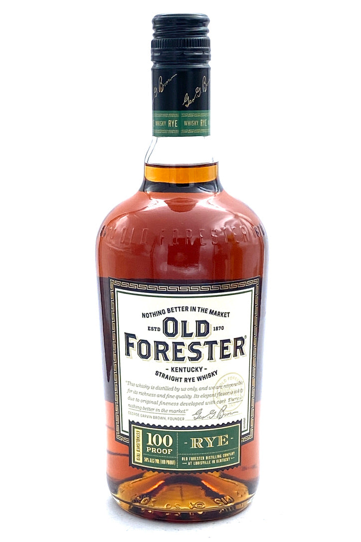 Old Forester 100 Proof Rye Whiskey