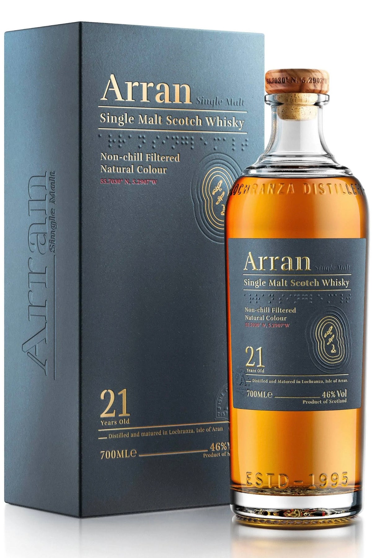 Arran 21 Year Old Single Malt Scotch Whisky