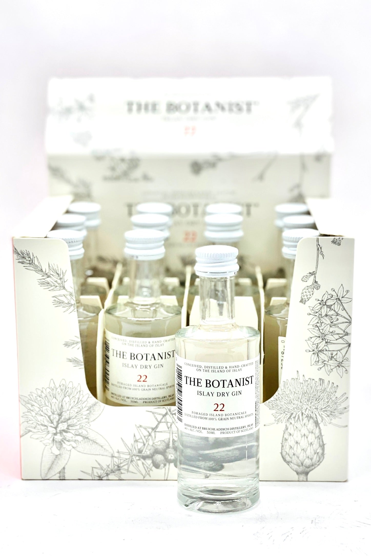 Buy The Botanist Gin 12 x 50 ml Online