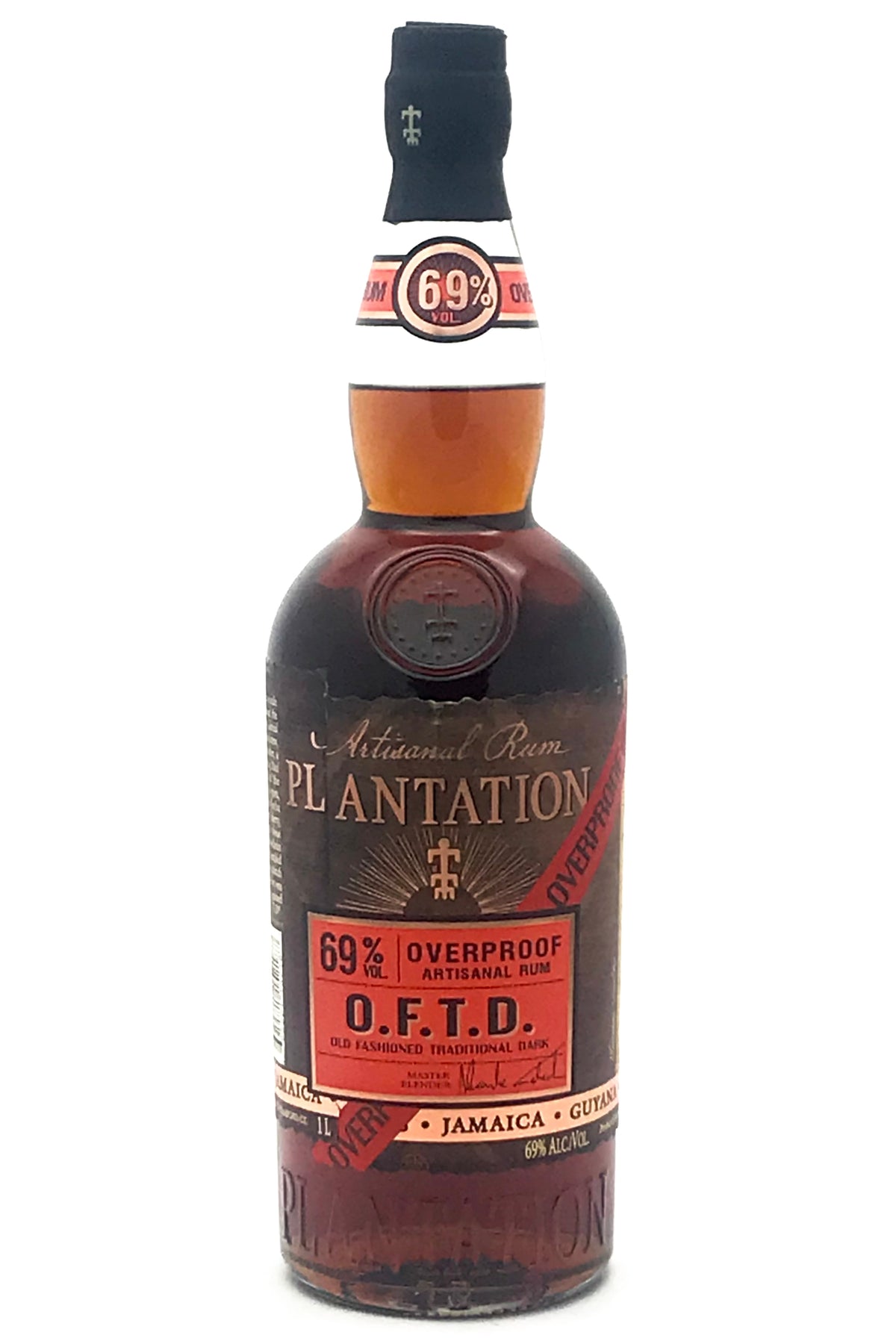 Plantation OFTD Overproof Rum (138 Proof) 1000 ml