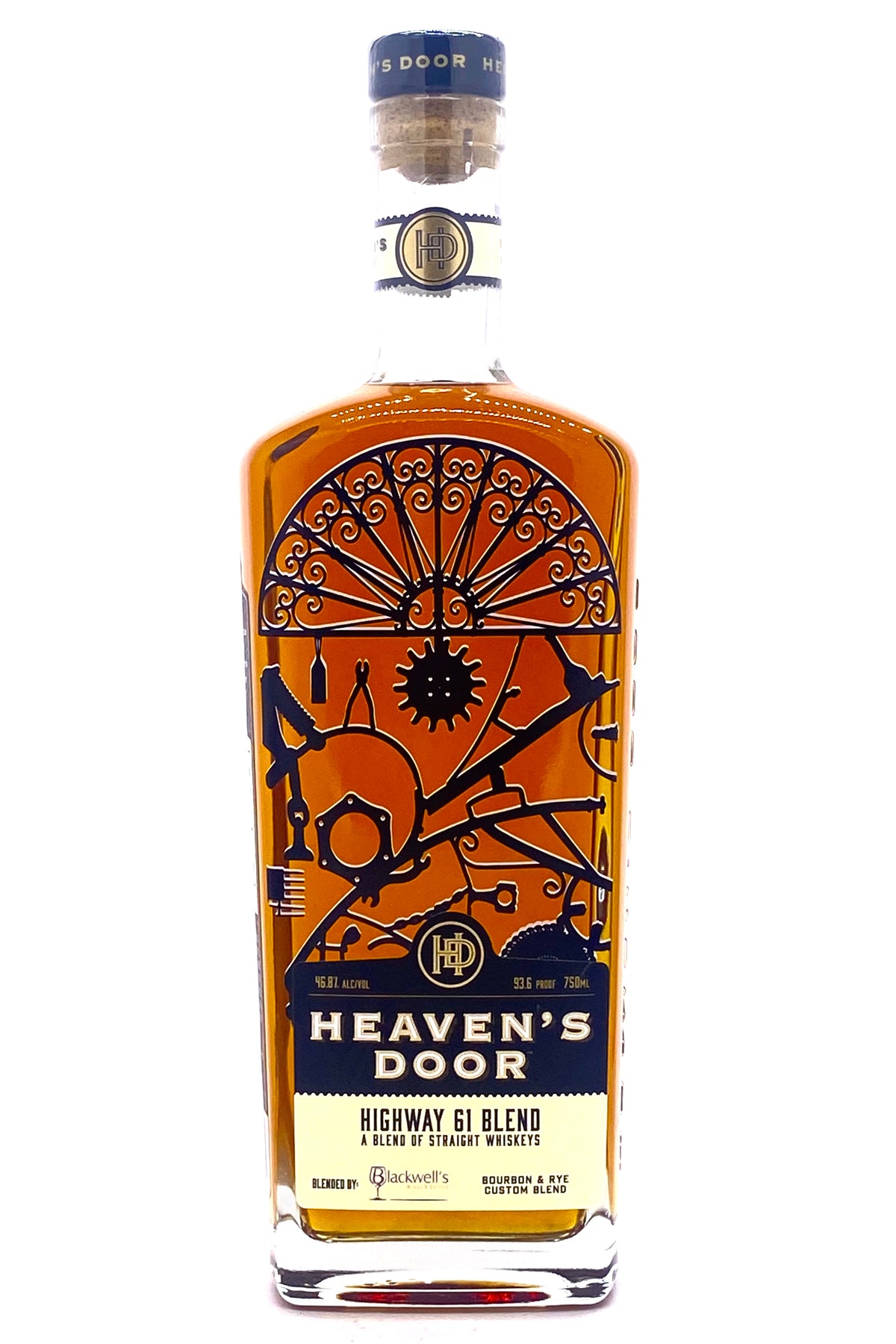 Heaven&#39;s Door Highway 61 Blackwell&#39;s Pick Straight Whiskey