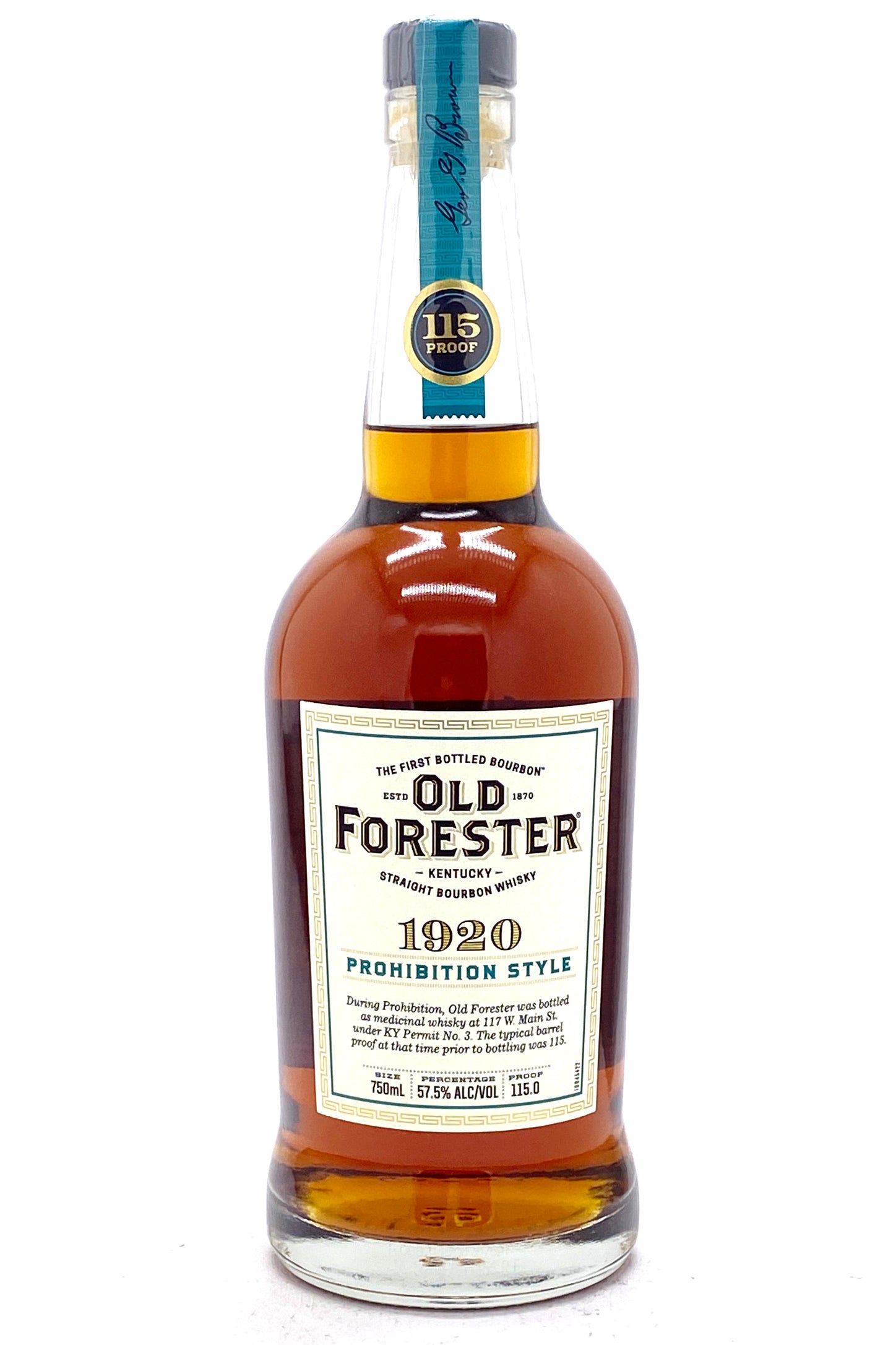 Buy Old Forester 1920 Prohibition Style Bourbon Whiskey Online