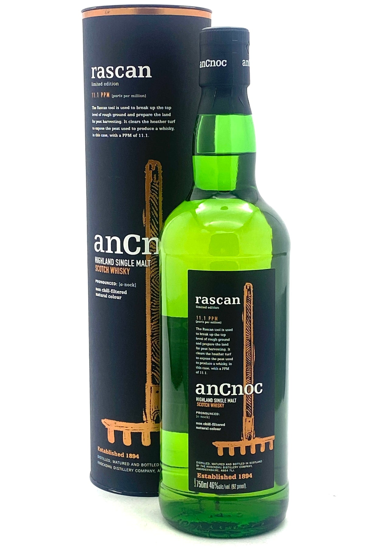 AnCnoc Rascan Scotch Whisky