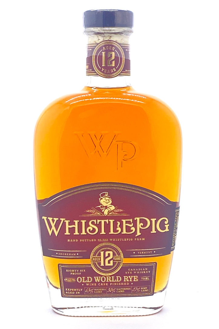 Whistlepig Old World 12 Year Rye Whiskey Marriage