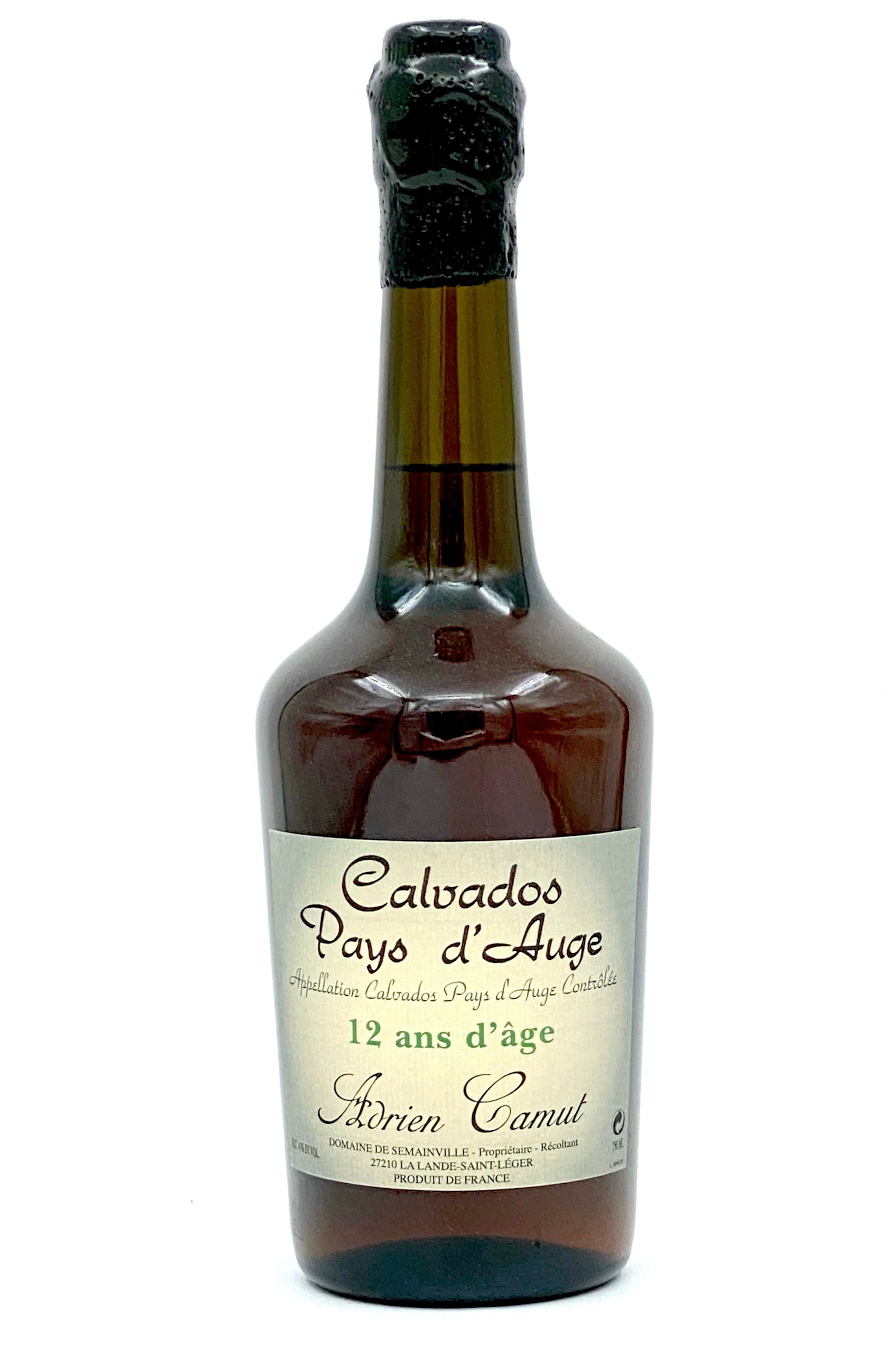 Buy Adrien Camut 12 Years Old Pays d'Auge Calvados Domaine de
