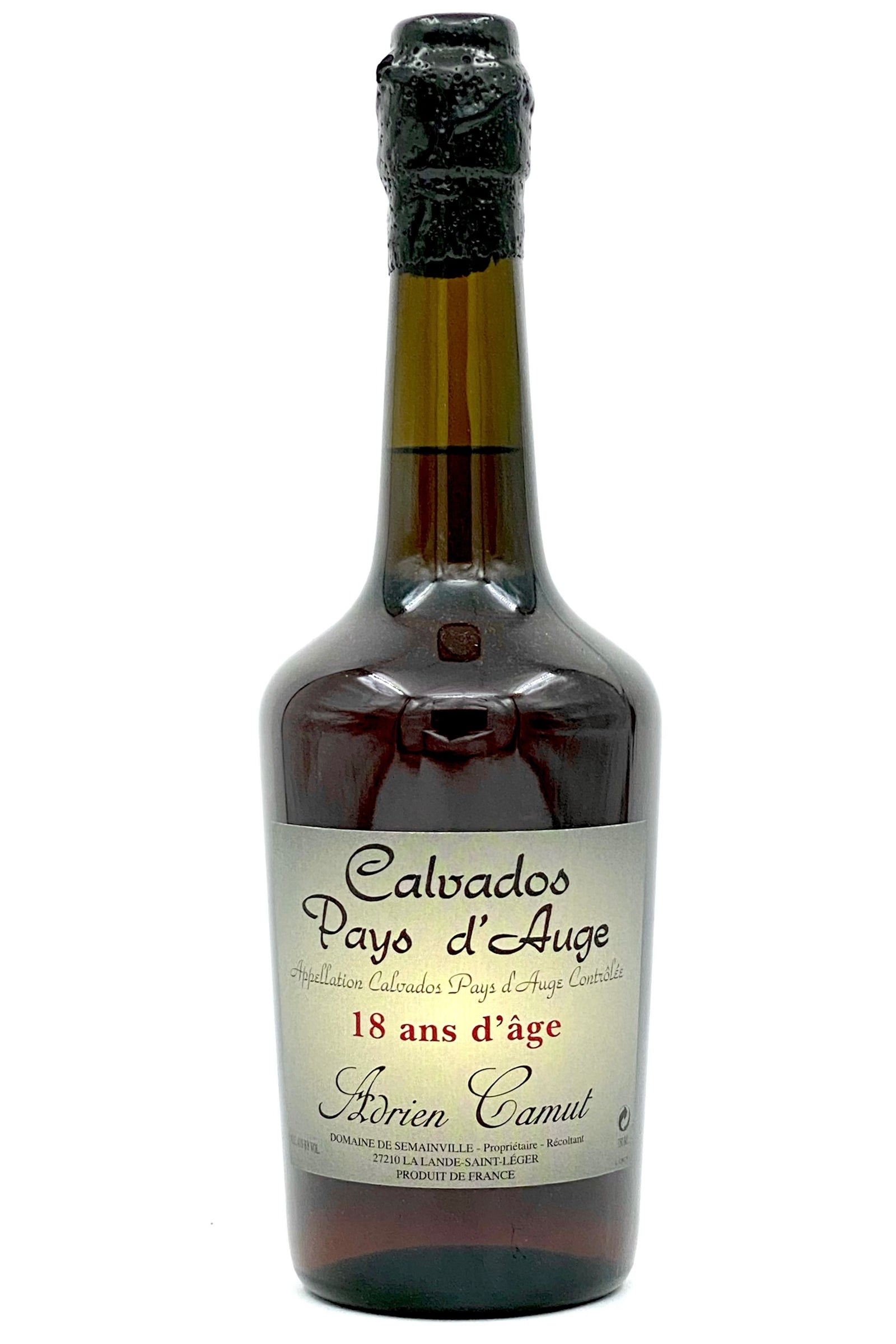 Adrien Camut 18 Year Privilege Calvados Domaine de Semainville
